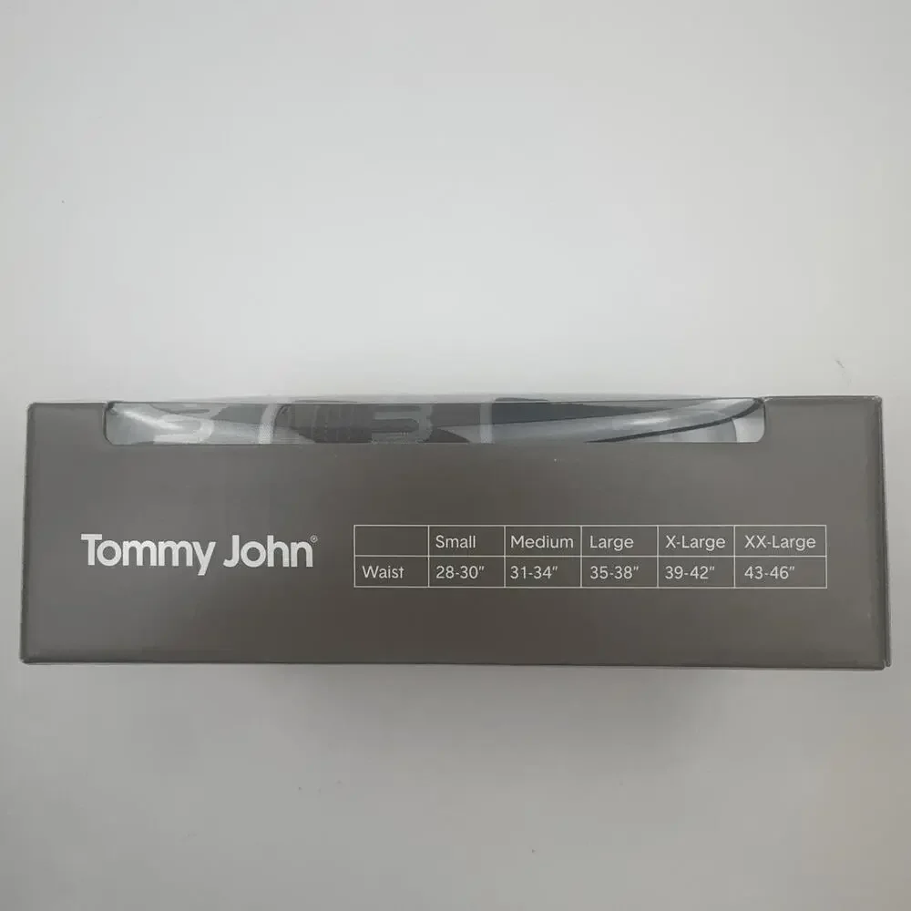 Tommy John Second Skin Modal Boxer Brief Mens M Black Grey Plaid 3 Pack
